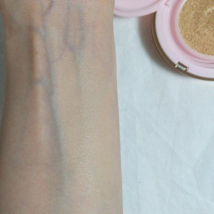 ピンクティーツリーカバークッション/APLIN/クッションファンデーションを使ったクチコミ(6枚目)