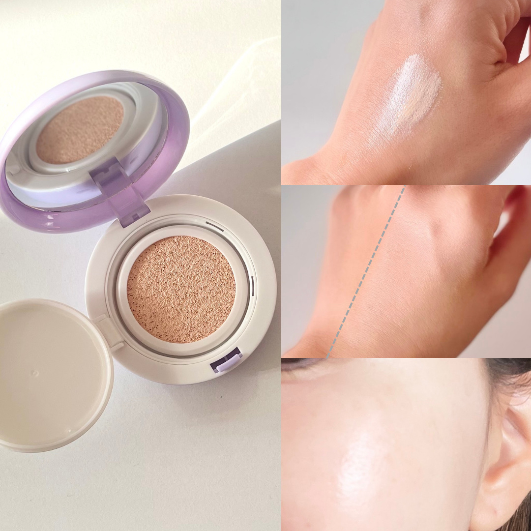 パンテノールバリアクッション/COSNORI/クッションファンデーションを使ったクチコミ（3枚目）