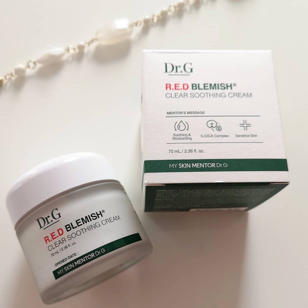 レッドB・Cスムージングクリーム/Dr.G/フェイスクリームを使ったクチコミ（3枚目）