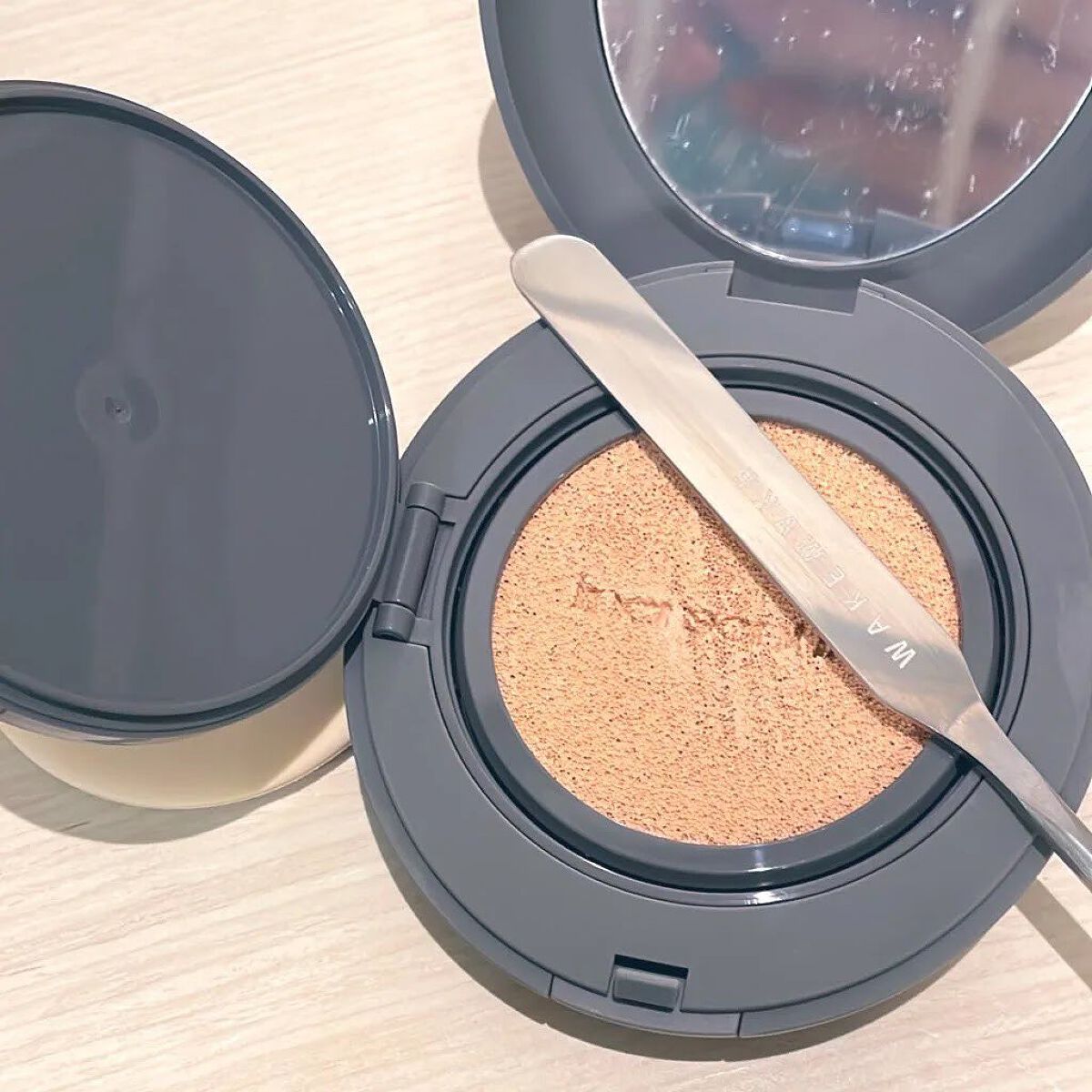 ピカソ メイクアップ スパチュラ /PICCASSO/その他化粧小物を使ったクチコミ(4枚目)