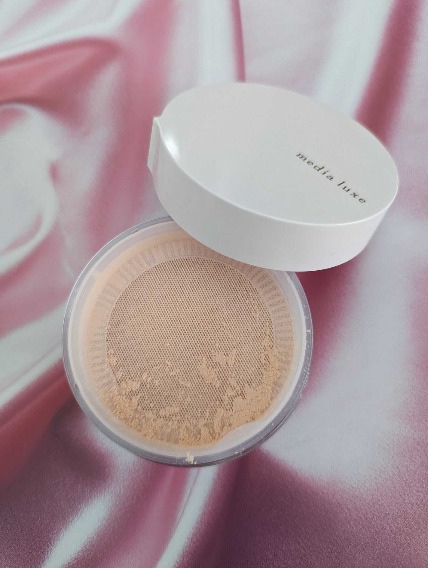 フェイスパウダー/media luxe/ルースパウダーを使ったクチコミ(2枚目)