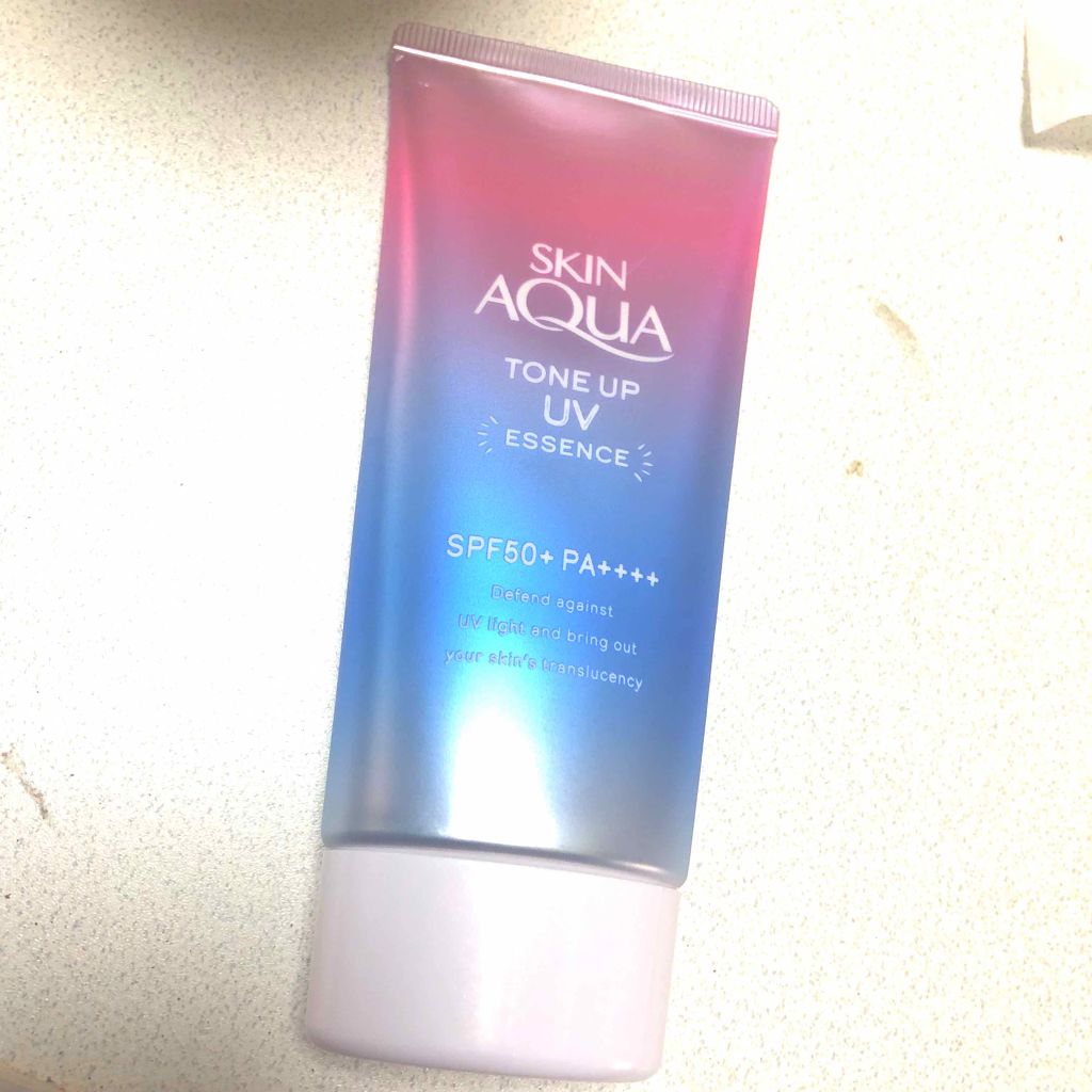 スキンアクア トーンアップUVエッセンス/スキンアクア/日焼け止めクリームを使ったクチコミ(1枚目)