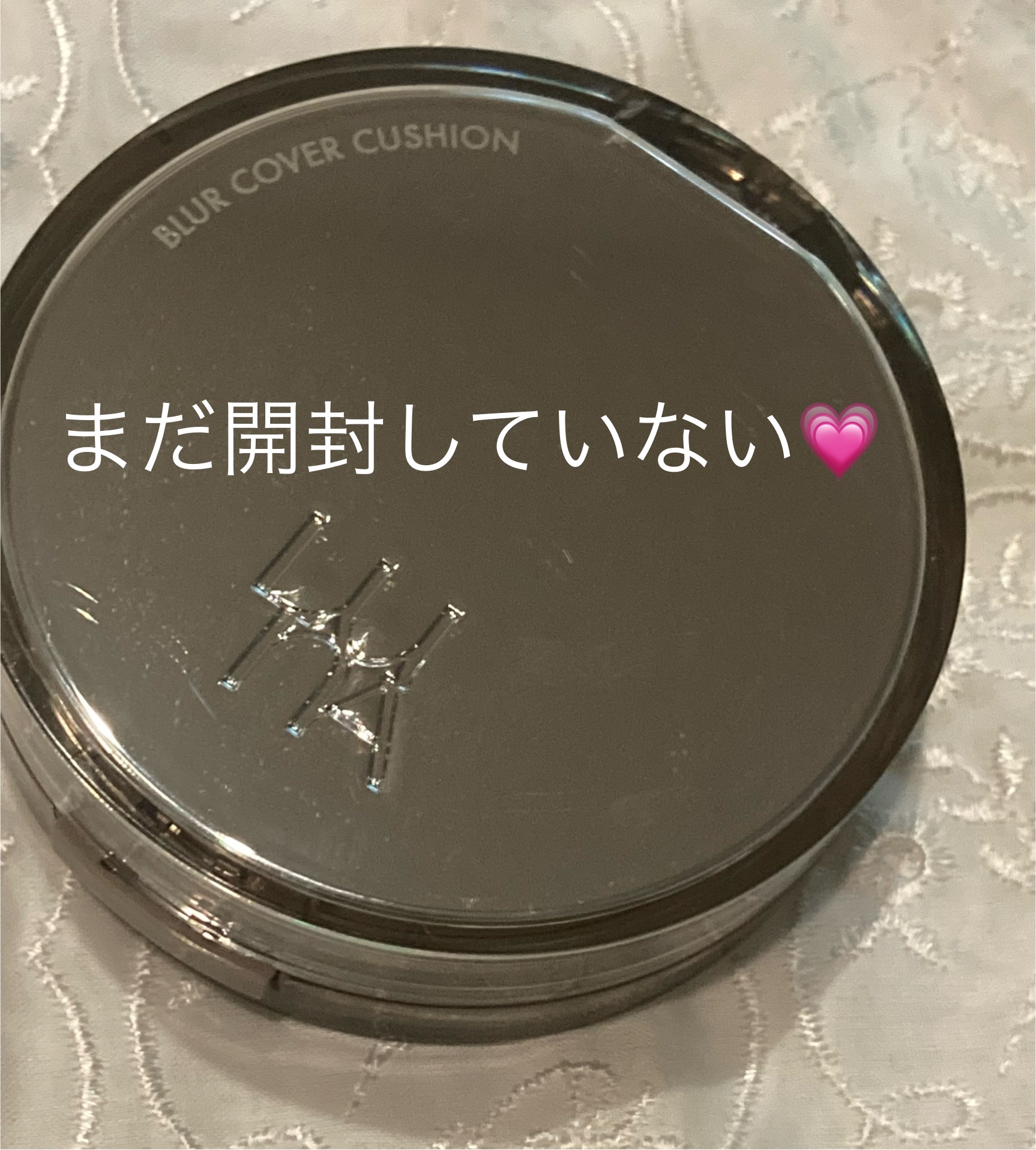 ブラーカバークッション ミニコンシーラー+キーリング付きクッションセット 1.5 ペタル/LUNA/クッションファンデーションを使ったクチコミ（1枚目）