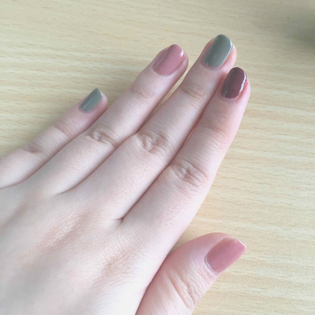 カラフルネイルズ/キャンメイク/マニキュアを使ったクチコミ（1枚目）