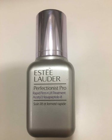 ESTEE  LAUDER
パーフェクショニスト  プロ  F+L  セラム

使い切ってみたけれど、正直値段の割には効果がイマイチ感じられなかったかなぁと思いました😅

エスティさん好きなんだけどね・