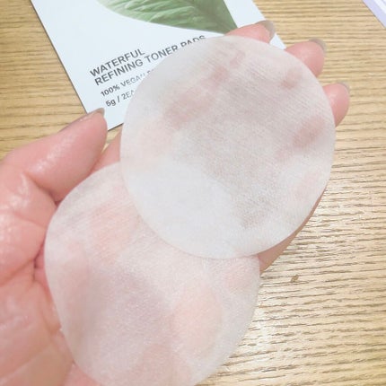 ウォーターフル コンブ茶トナーパッド/HUE_CALM/トナーパッドを使ったクチコミ(3枚目)