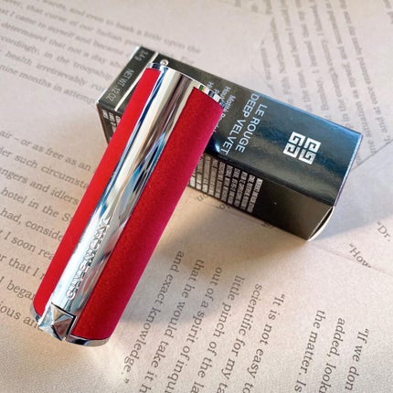 ルージュ・ジバンシイ・ベルベット/GIVENCHY/口紅を使ったクチコミ(9枚目)