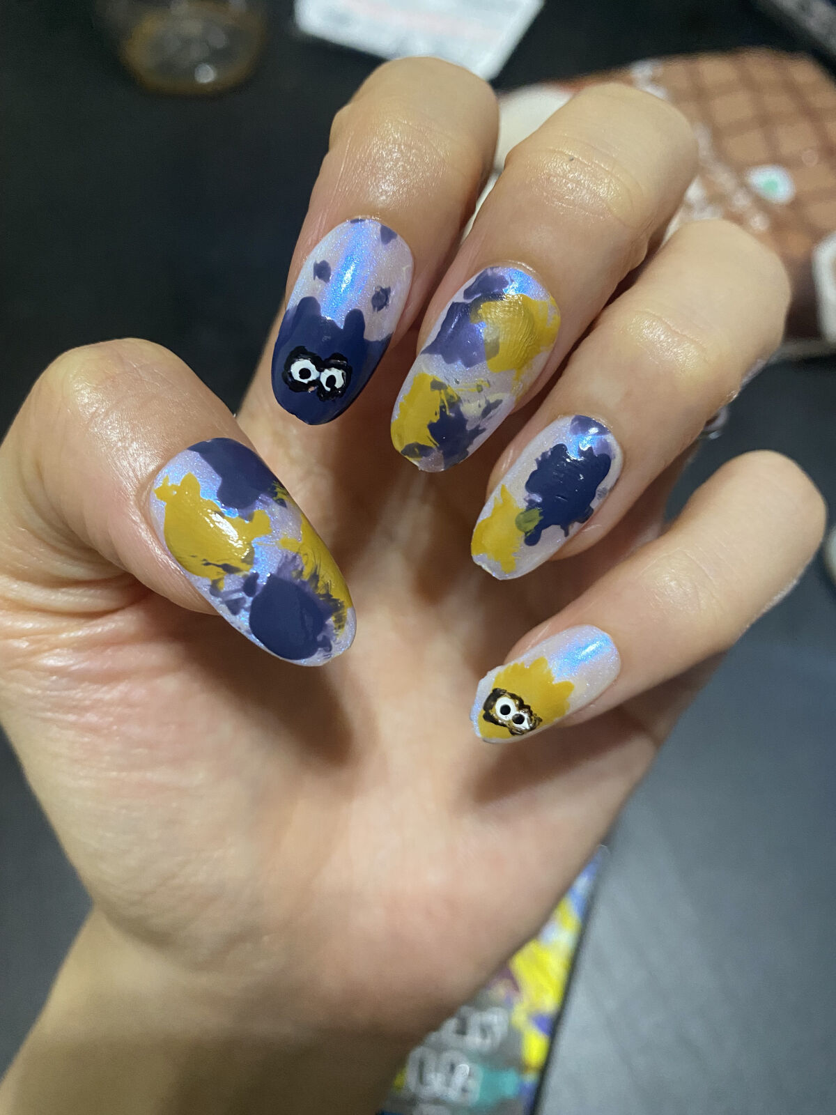 カラフルネイルズ/キャンメイク/マニキュアを使ったクチコミ（2枚目）