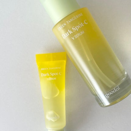 グリーンタンジェリン ビタC ダークスポットケアセラム/goodal/美容液を使ったクチコミ(2枚目)