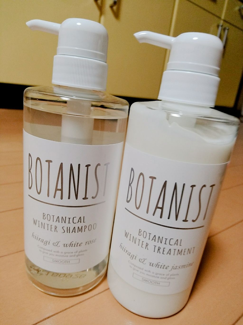 ボタニカルシャンプー／トリートメント(スムース)/BOTANIST/シャンプー・コンディショナーを使ったクチコミ（1枚目）