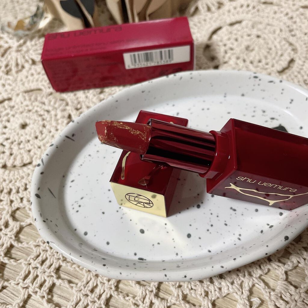 キヌ ルージュ サテン KS L RD 178〈限定〉/shu uemura/口紅を使ったクチコミ（2枚目）