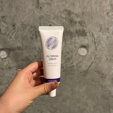 フィルタリングクリーム/DEWYCEL/日焼け止めクリームを使ったクチコミ(1枚目)