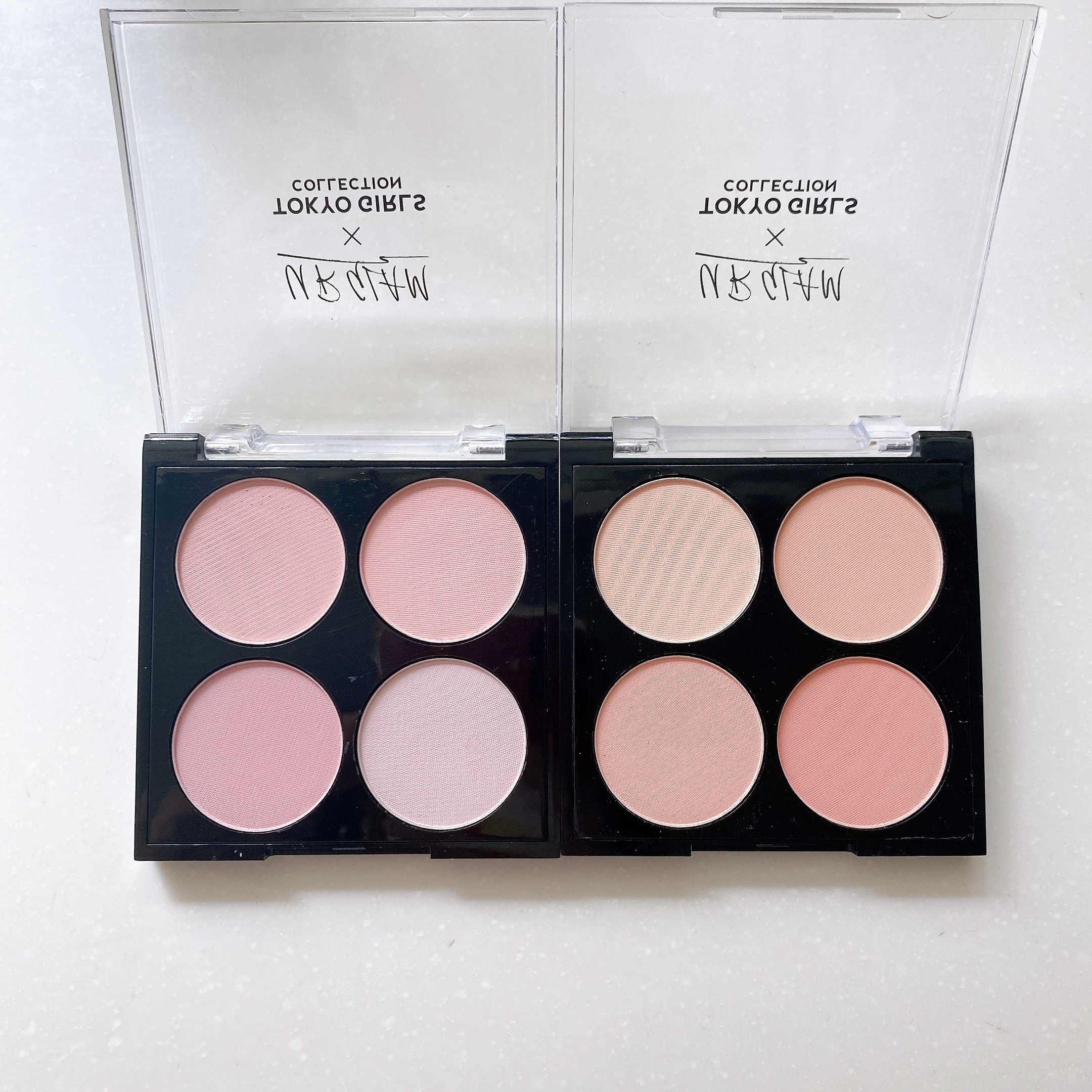 ＵＧＴ　ブレンディング　チークカラーパレット 02c　ベビーピーチ/U R GLAM/パウダーチークを使ったクチコミ（2枚目）