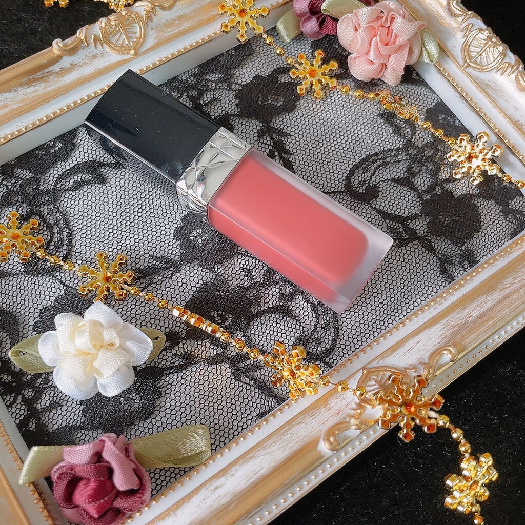 ルージュ ディオール フォーエヴァー リキッド/Dior/口紅を使ったクチコミ(2枚目)