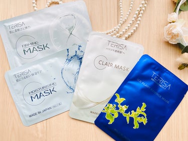 TERISA フェイスマスクのクチコミ「※コエタスのモニターキャンペーンでいただいた、TERISA フェイスマスクについてのレビューで.....」（2枚目）