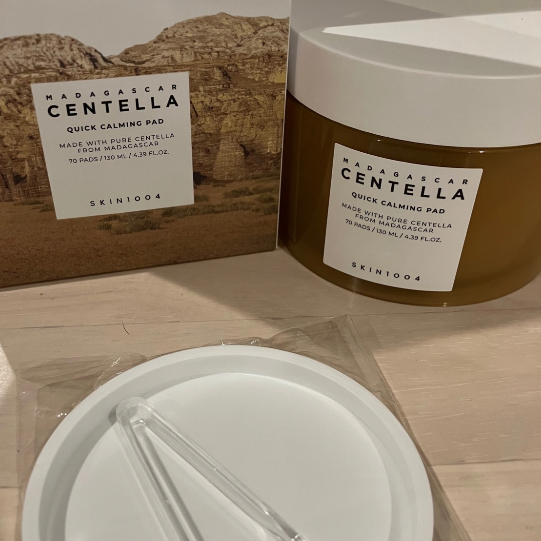 センテラ クイックカーミングパッド/SKIN1004/トナーパッドを使ったクチコミ（1枚目）