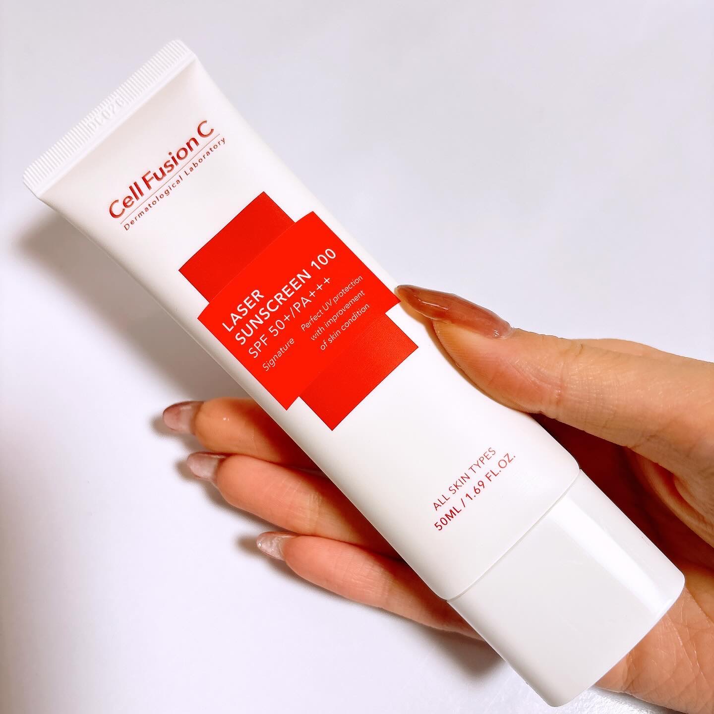レーザーサンスクリーン 100/Cell Fusion C(セルフュージョンシー)/日焼け止めクリームを使ったクチコミ（3枚目）