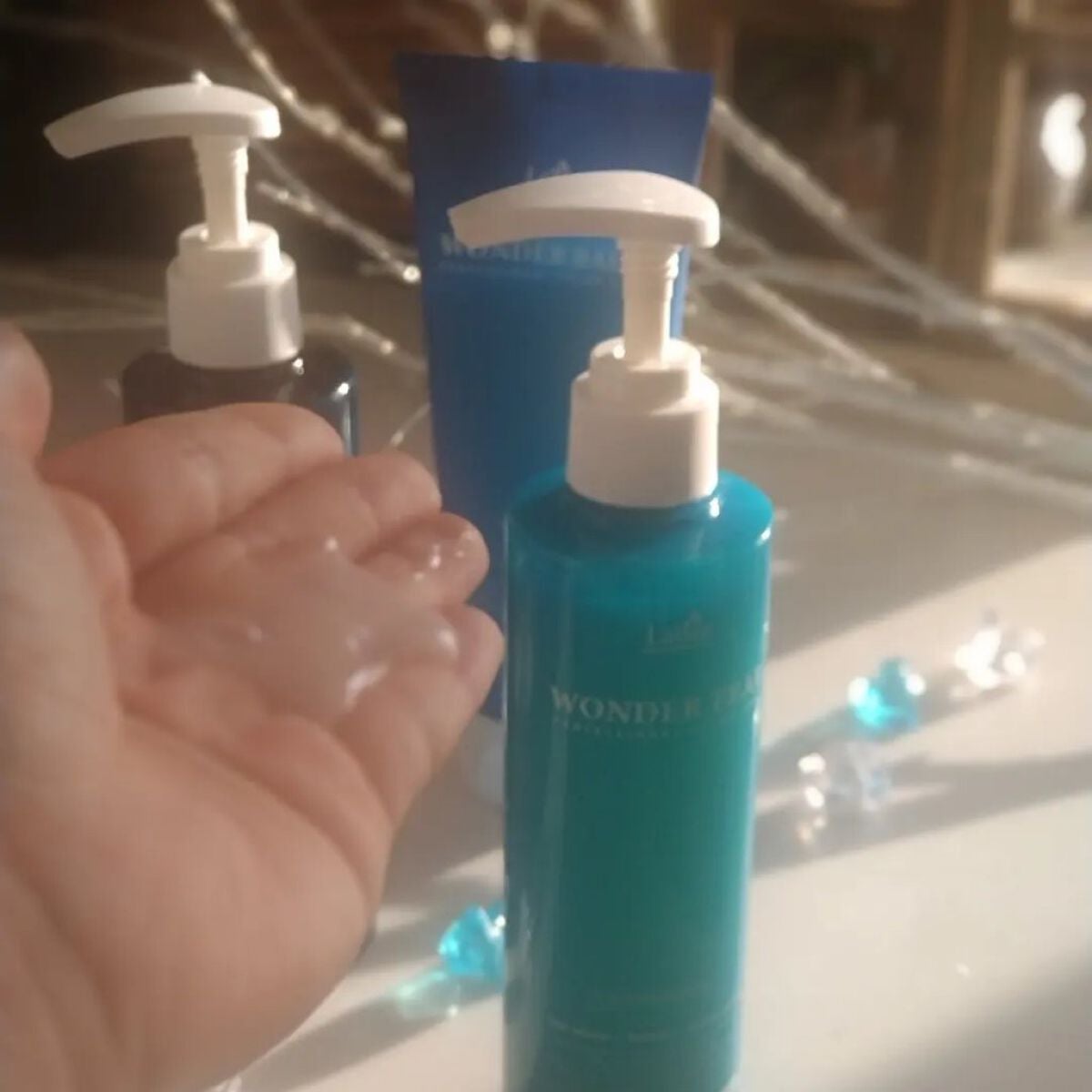 WONDER TEAR/La'dor/洗い流すヘアトリートメントを使ったクチコミ(2枚目)