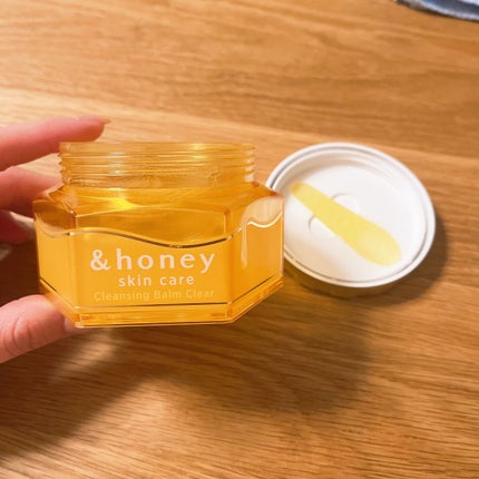 アンドハニー クレンジングバーム クリア/&honey/クレンジングバームを使ったクチコミ(1枚目)