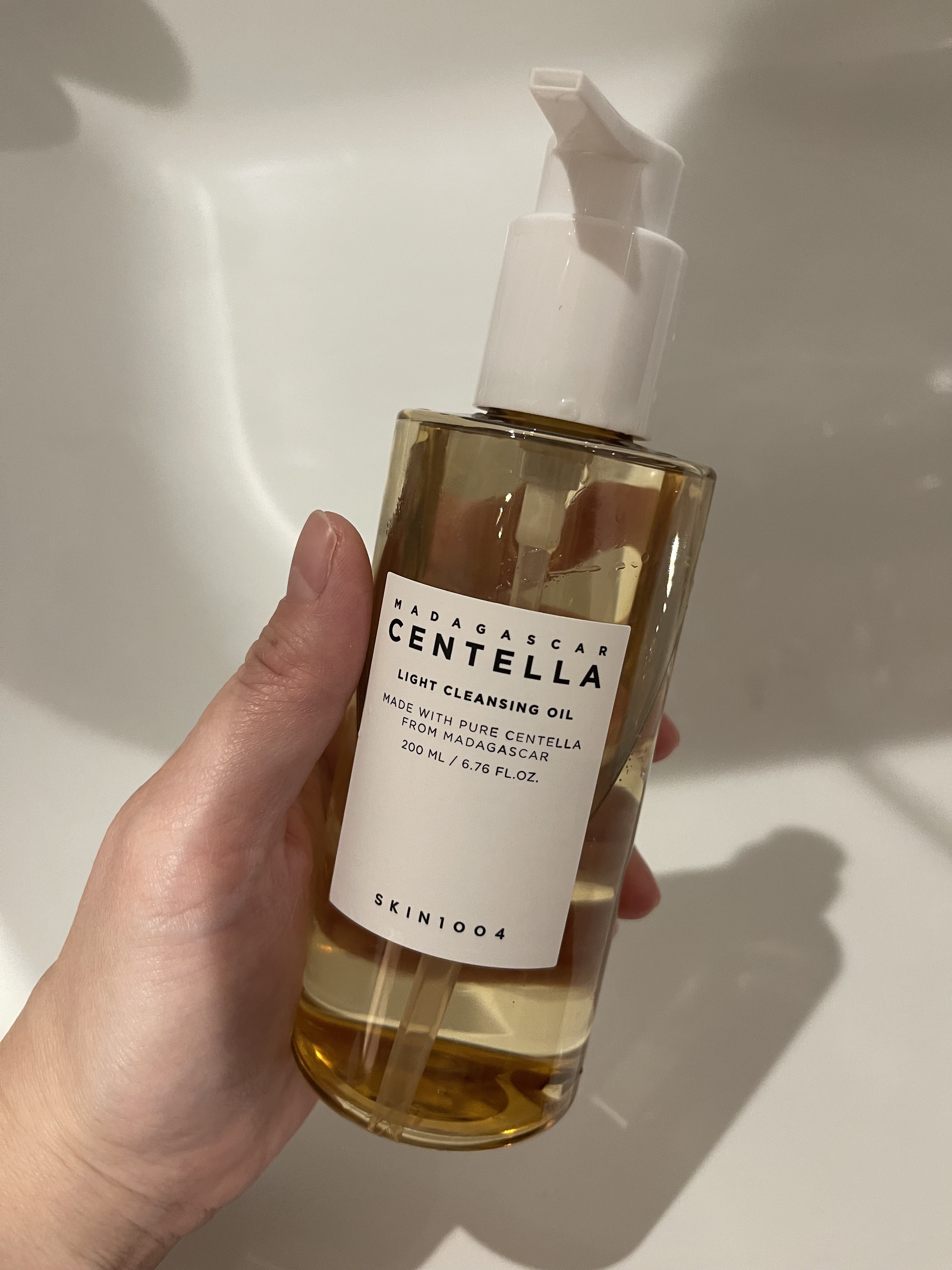 センテラ ライトクレンジングオイル/SKIN1004/オイルクレンジングを使ったクチコミ（1枚目）
