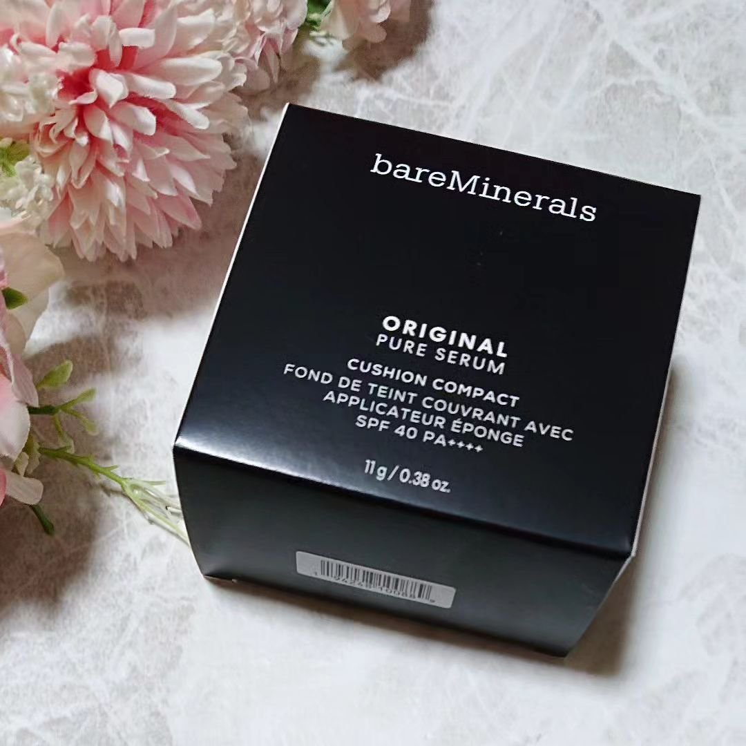 オリジナル ピュア セラム カバーアップ クッション/bareMinerals/クッションファンデーションを使ったクチコミ（1枚目）