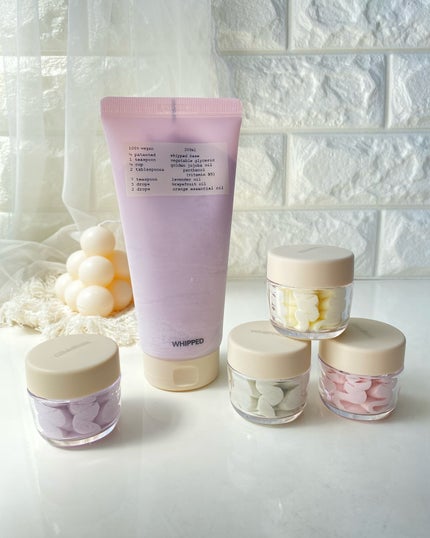 ヴィーガンパッククレンザーチューブ ホホベンダー/WHIPPED/洗顔フォームの画像