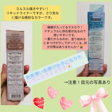 ラスティングリキッドライナー/キャンメイク/リキッドアイライナーを使ったクチコミ(2枚目)