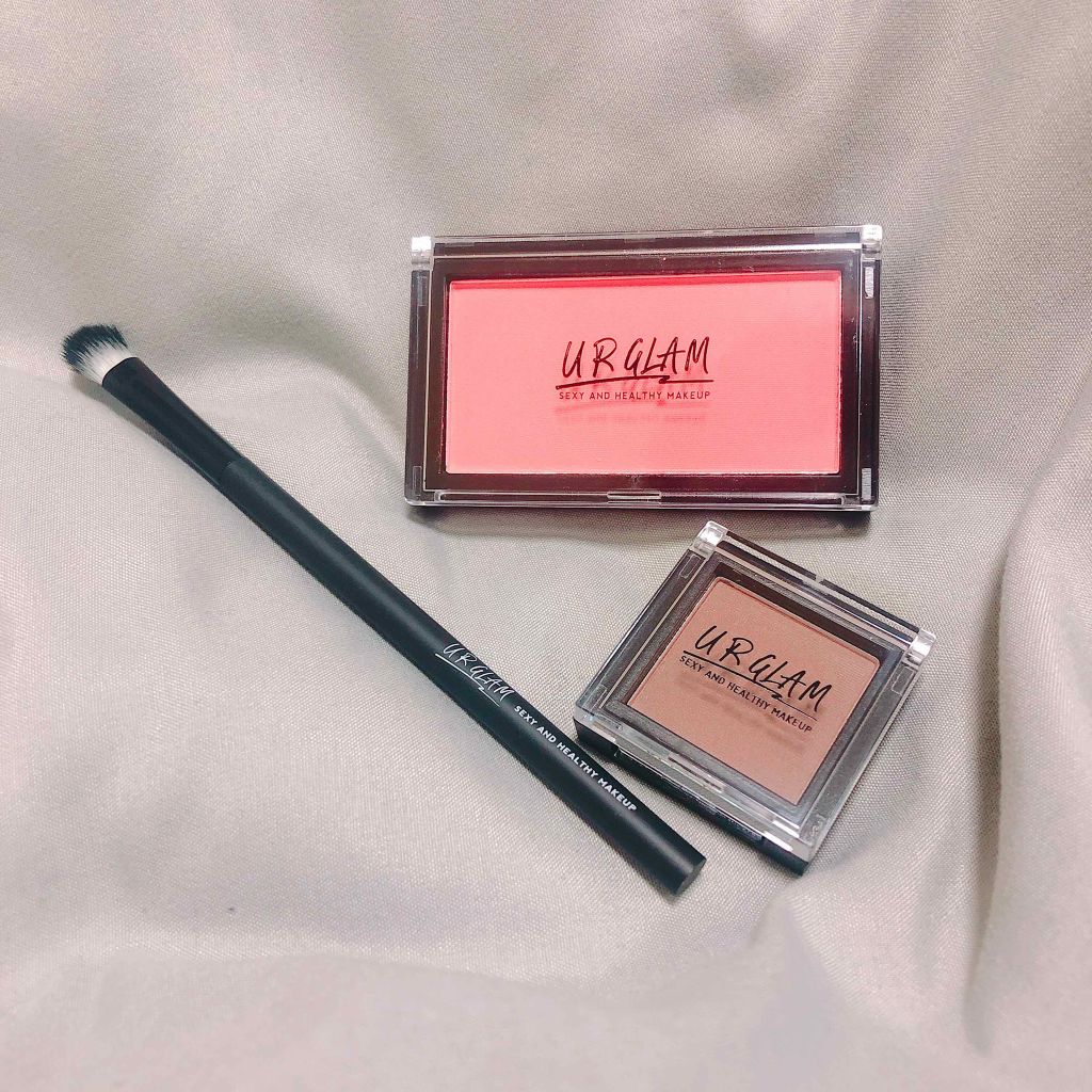 UR GLAM　DAILY CHEEK BLUSH/U R GLAM/パウダーチークを使ったクチコミ（1枚目）