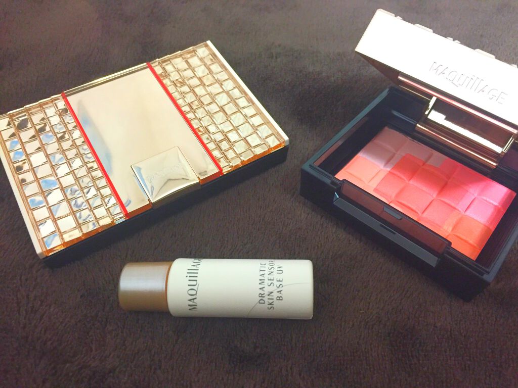 ドラマティックルージュEX オーロライルミネーションカラー 50 ワイキキオレンジ/マキアージュ/口紅を使ったクチコミ（1枚目）