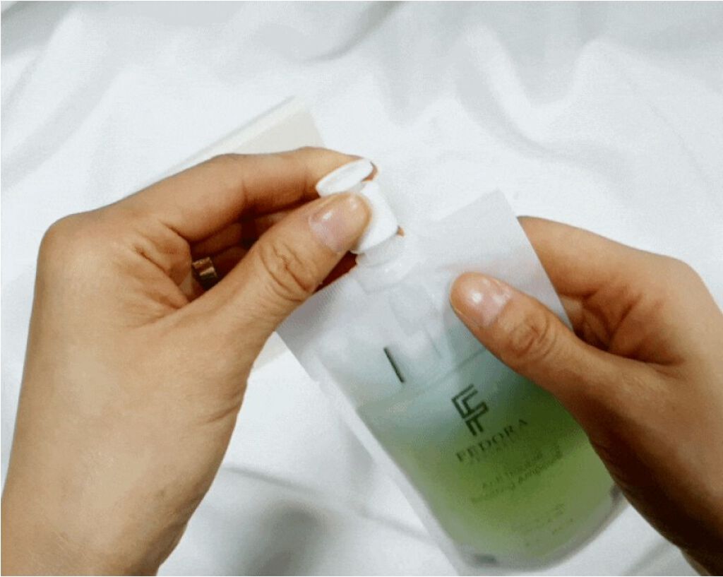  マルチミルキーオイルフォームクレンザー/FEDORA AESTHETIC/洗顔フォームを使ったクチコミ（2枚目）