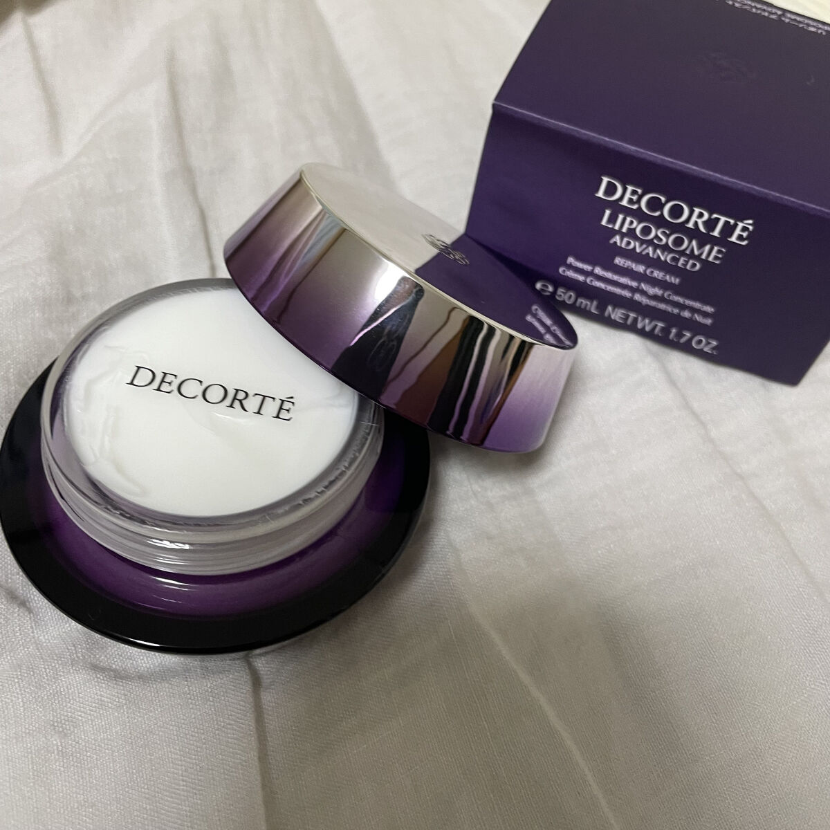 リポソーム アドバンスト　リペアクリーム/DECORTÉ/フェイスクリームを使ったクチコミ（1枚目）