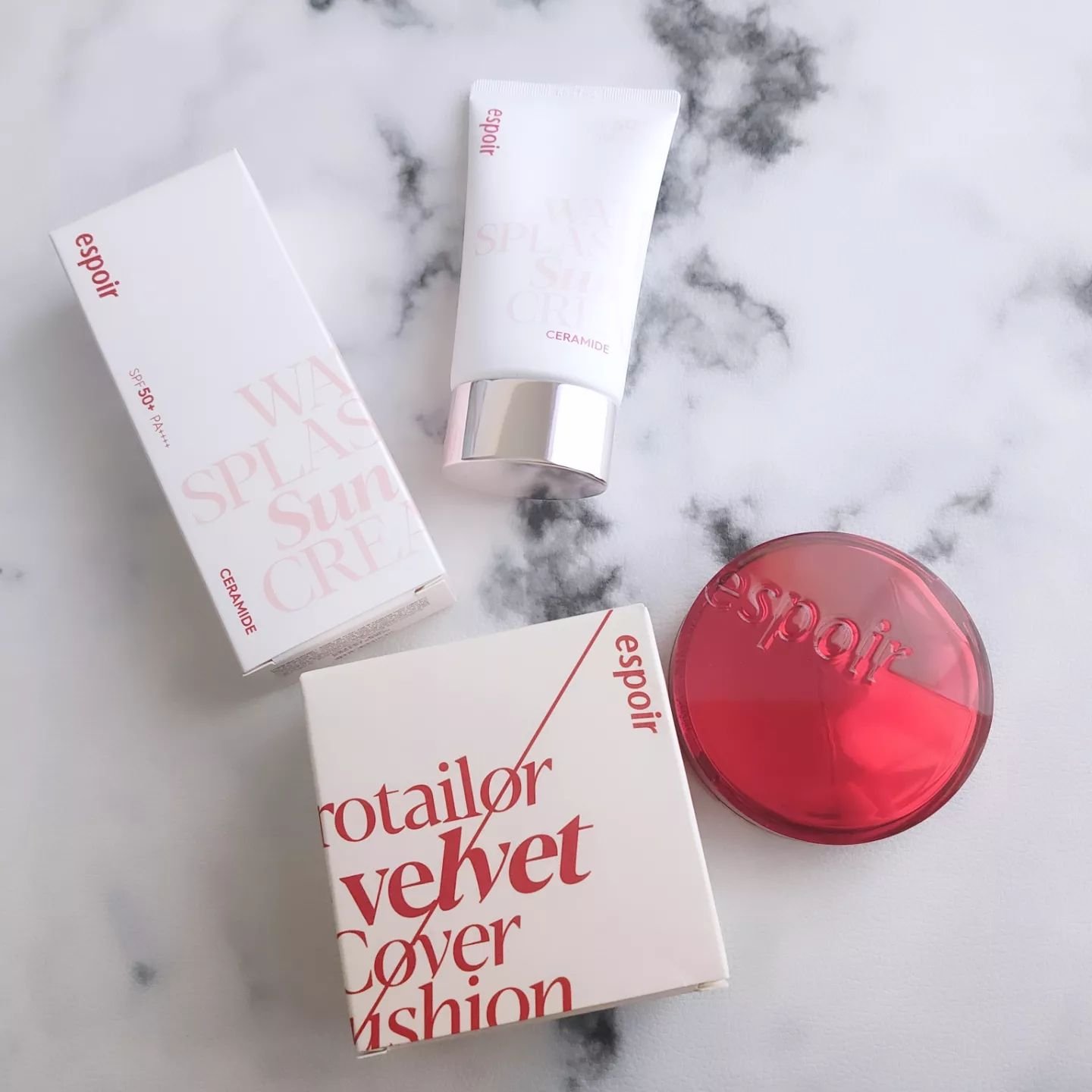 ウォータースプラッシュサンクリーム セラミド/espoir/日焼け止めクリームを使ったクチコミ（1枚目）