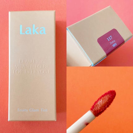 フルーティーグラムティント/Laka/リップティントを使ったクチコミ(2枚目)