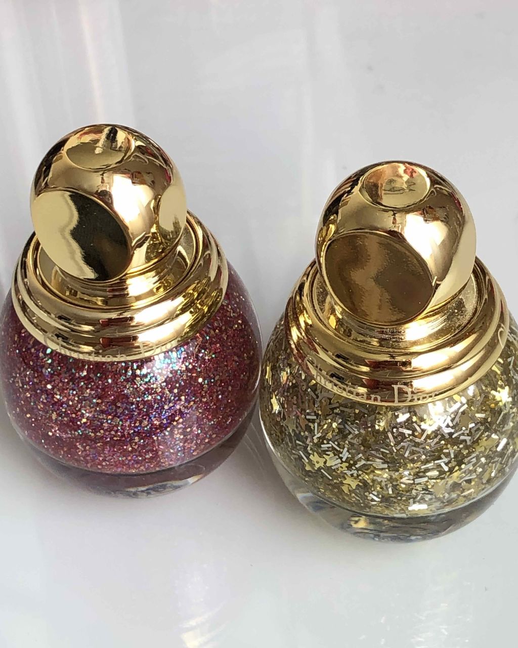 ディオリフィック グリッター トップ コート/Dior/ネイルトップコートを使ったクチコミ（2枚目）