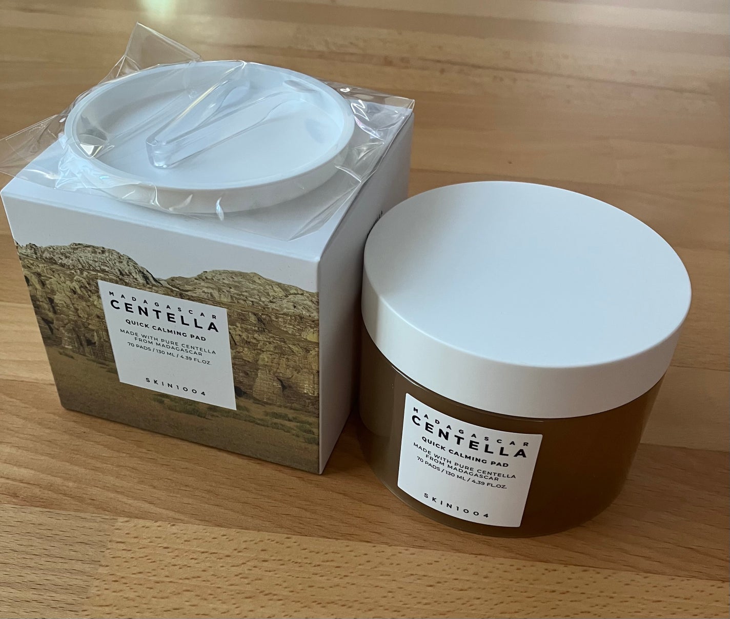 センテラ クイックカーミングパッド/SKIN1004/トナーパッドを使ったクチコミ(1枚目)