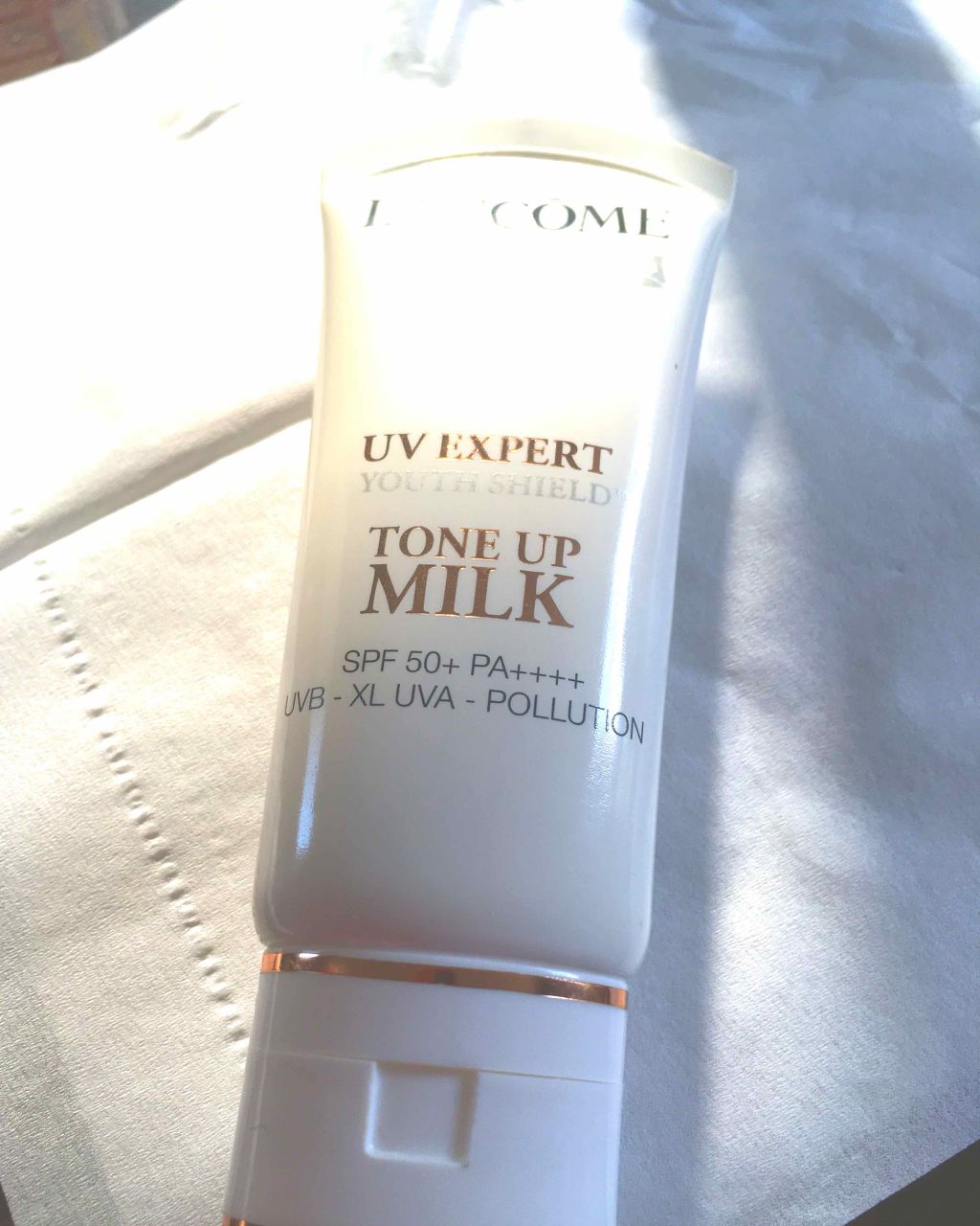 クッションブラッシュ スプティル/LANCOME/リキッドチークを使ったクチコミ（1枚目）