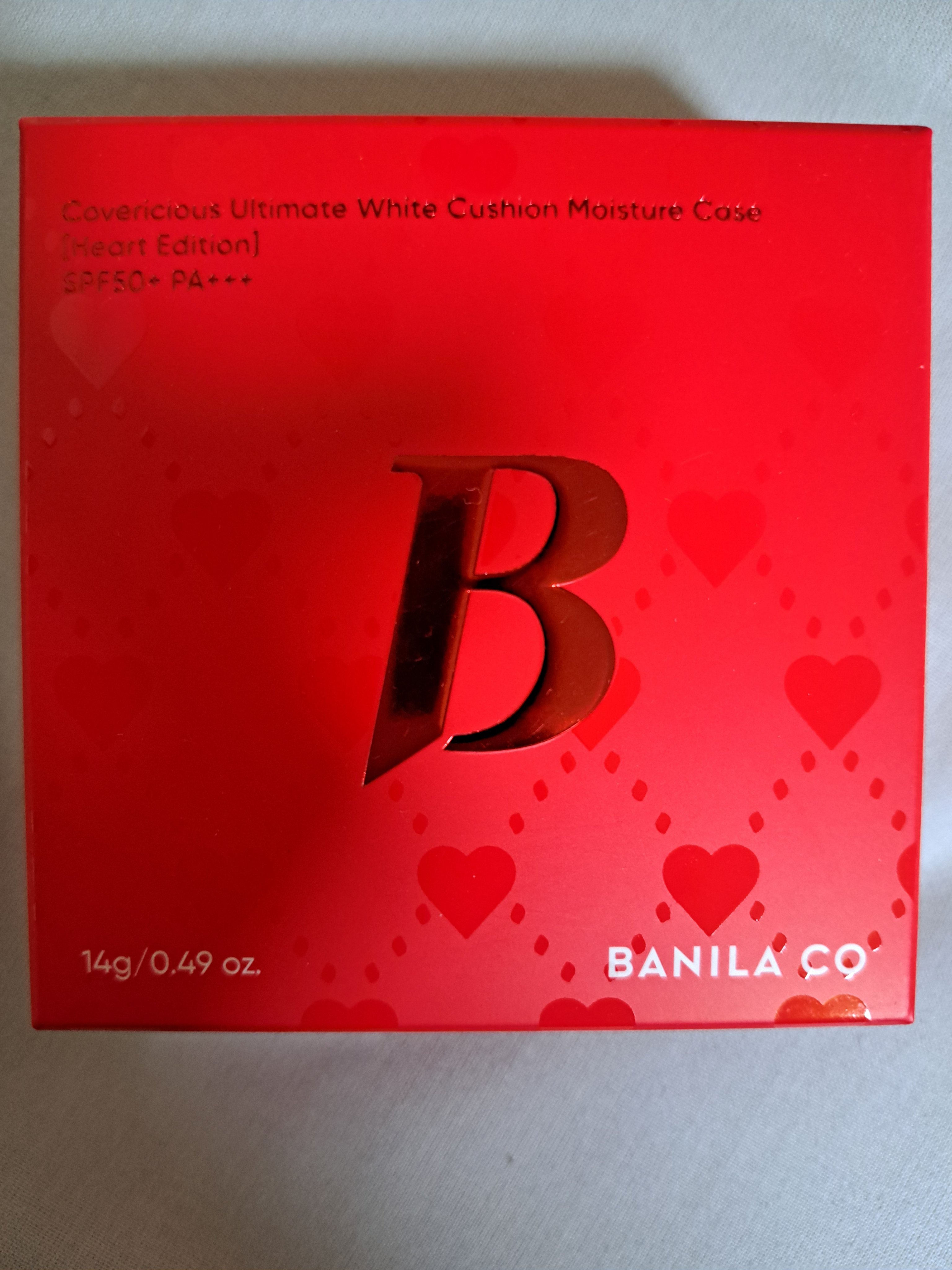 カバーリシャス アルティメット ホワイトクッション 21 アイボリー＜ハートエディション＞/BANILA CO/クッションファンデーションを使ったクチコミ（3枚目）