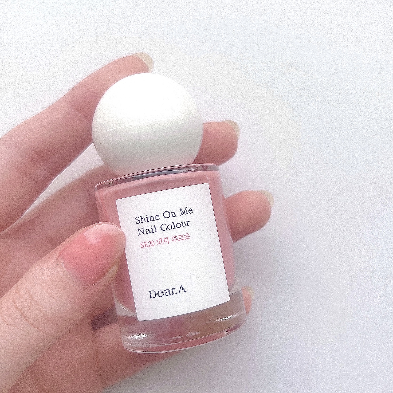 シャインオンミーネイルカラー SE21.ボンボン/Dear.A/マニキュアを使ったクチコミ（2枚目）