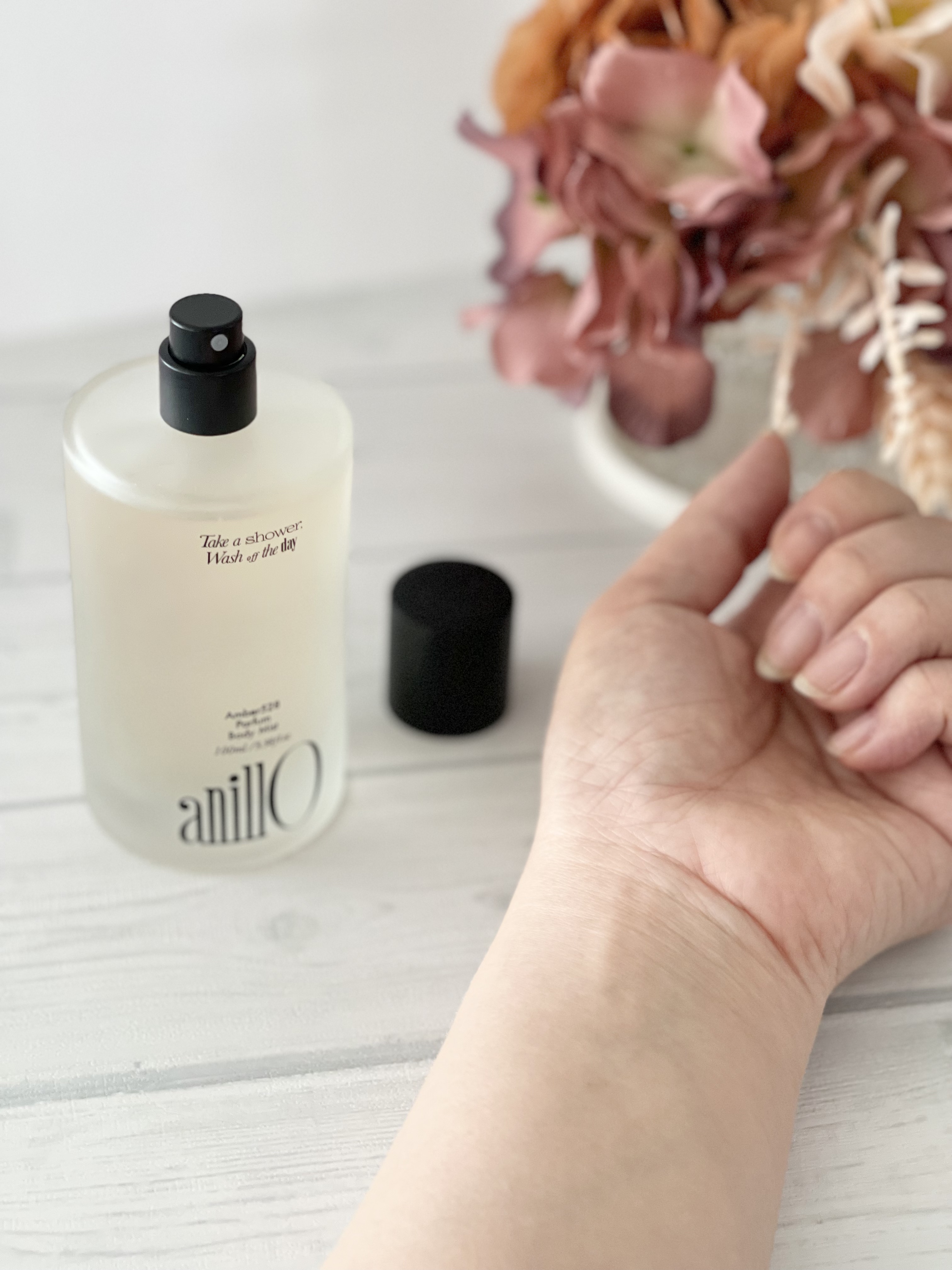 アンバー528 パフュームボディミスト/ANILLO/ボディローションを使ったクチコミ（1枚目）