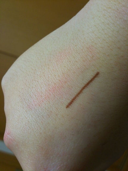 エスポルールカラーアイライナー ライトブラウン/エスポルール/リキッドアイライナーを使ったクチコミ(3枚目)