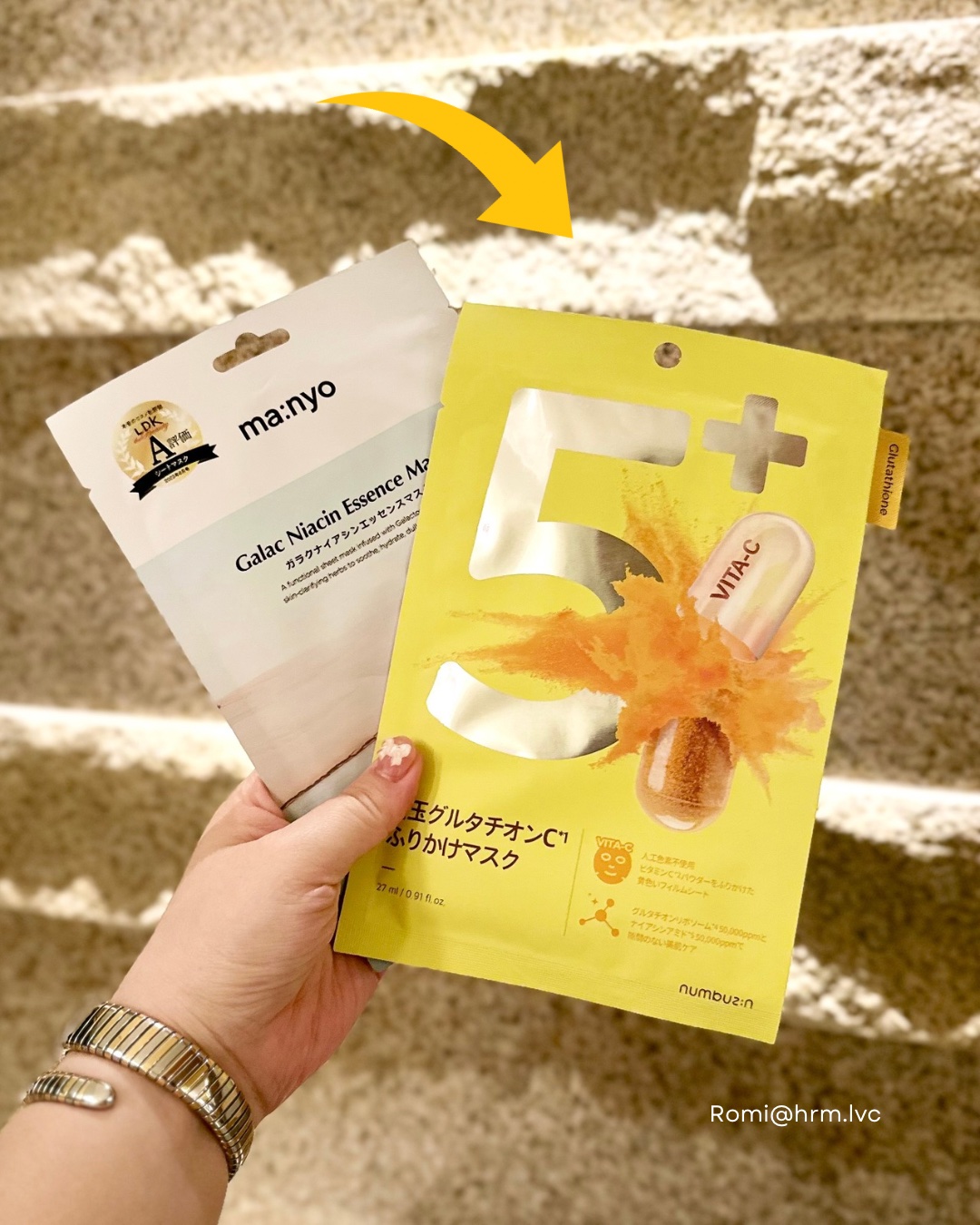 5番 白玉グルタチオンCふりかけマスク/numbuzin/シートマスク・パックを使ったクチコミ（3枚目）