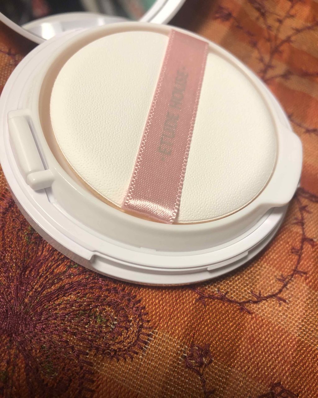 エニークッション オールデイパーフェクト/ETUDE/クッションファンデーションを使ったクチコミ(2枚目)