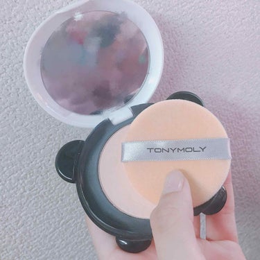 TONYMOLY パンダの夢真っ白パクトのクチコミ「♡ TONYMOLY パンダの夢
         クリアパクト(SPF25  PA++) 0.....」（3枚目）