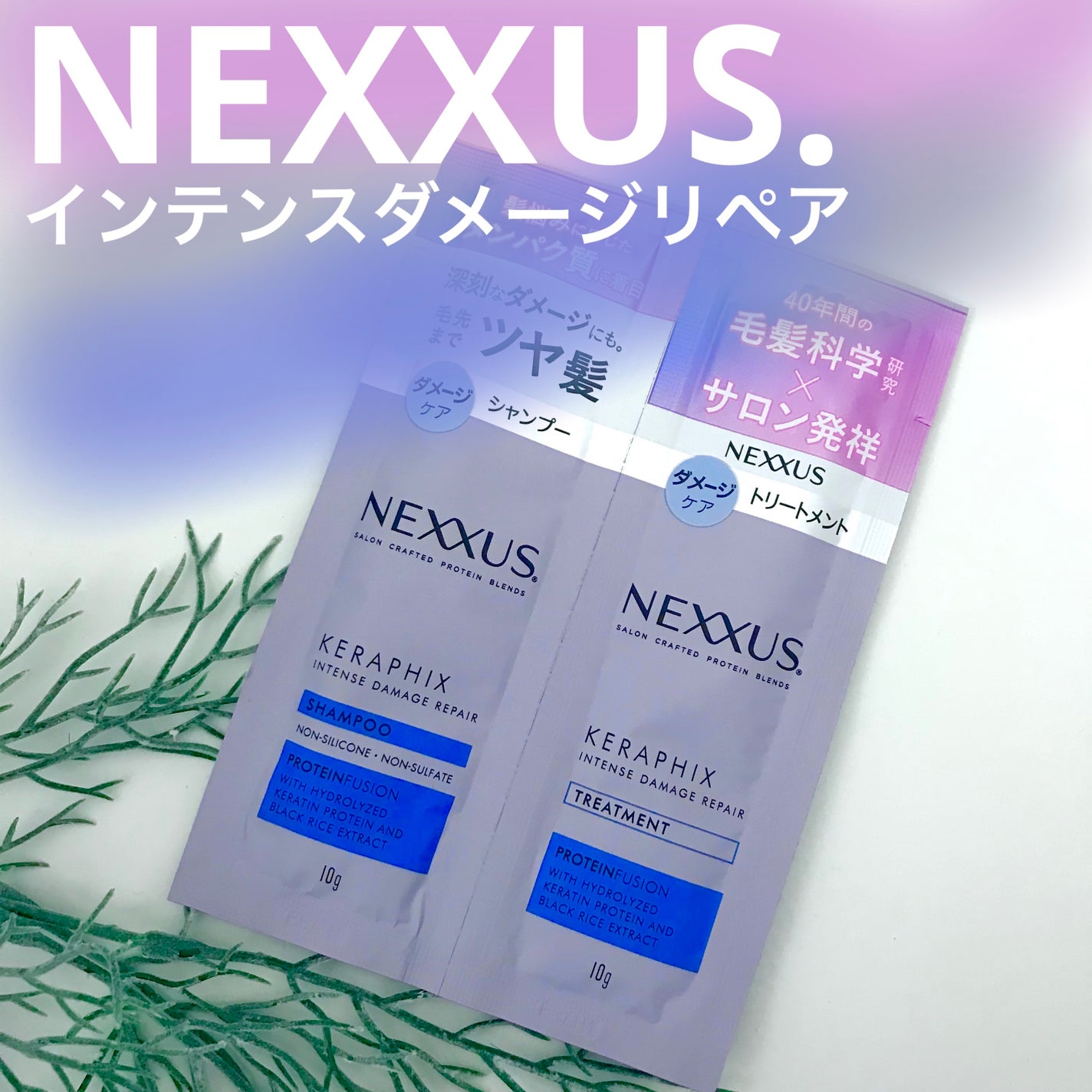 ネクサス インテンスダメージリペア シャンプー/トリートメント/NEXXUS(ネクサス)/市販シャンプーを使ったクチコミ(1枚目)