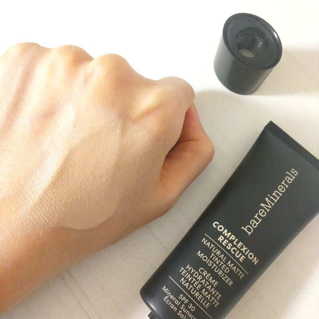 CR ナチュラル マット モイスチャライザー/bareMinerals/クリーム・エマルジョンファンデーションを使ったクチコミ(5枚目)