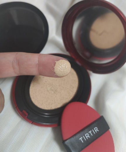 マスク フィット レッド クッション/TIRTIR(ティルティル)/クッションファンデーションを使ったクチコミ(4枚目)