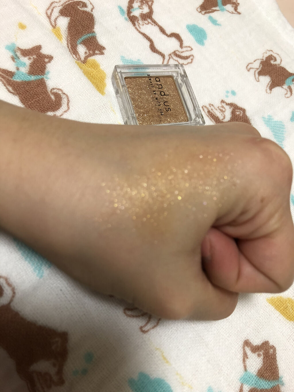 and U アイシャドウ/and U/ジェル・クリームアイシャドウを使ったクチコミ（3枚目）