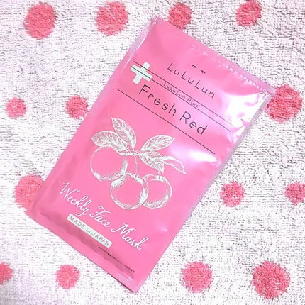 ルルルンプラス フレッシュレッド/ルルルン/シートマスク・パックを使ったクチコミ(1枚目)