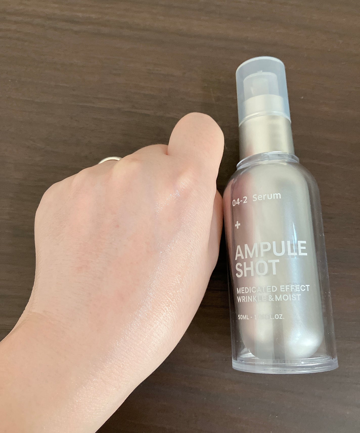 薬用 エフェクト リンクル&モイスト セラム/AMPULE SHOT/美容液を使ったクチコミ(3枚目)