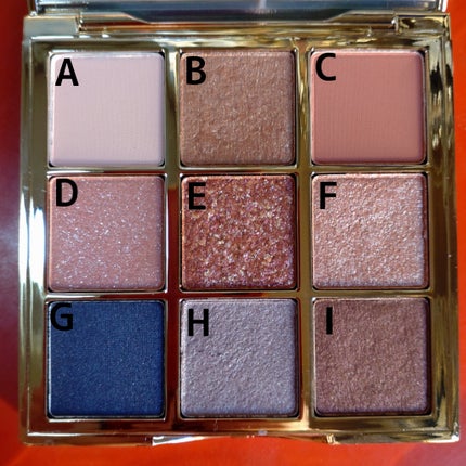 長相思シリーズ 9色アイシャドウパレット/CATKIN/アイシャドウパレットを使ったクチコミ(2枚目)